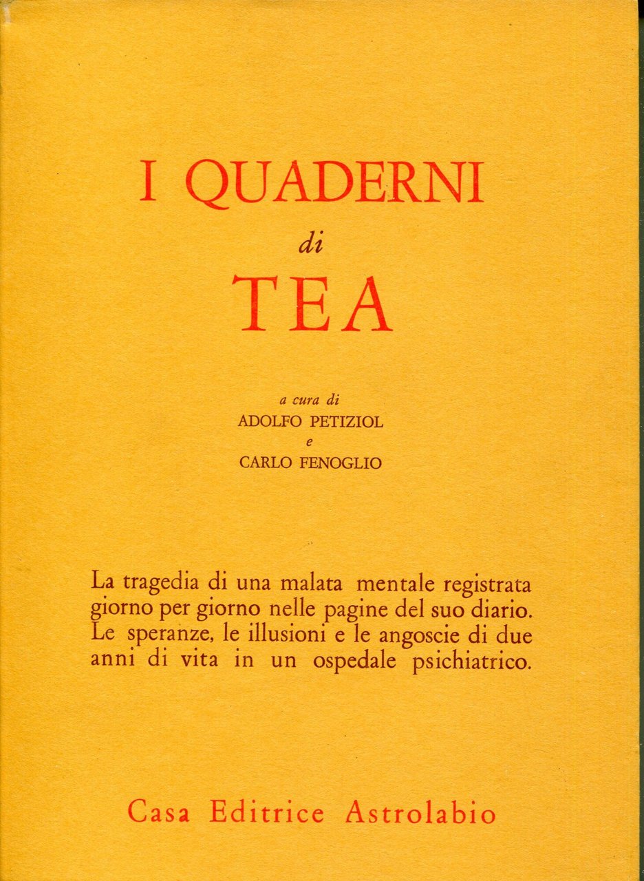 I quaderni di Tea | Immagine principale
