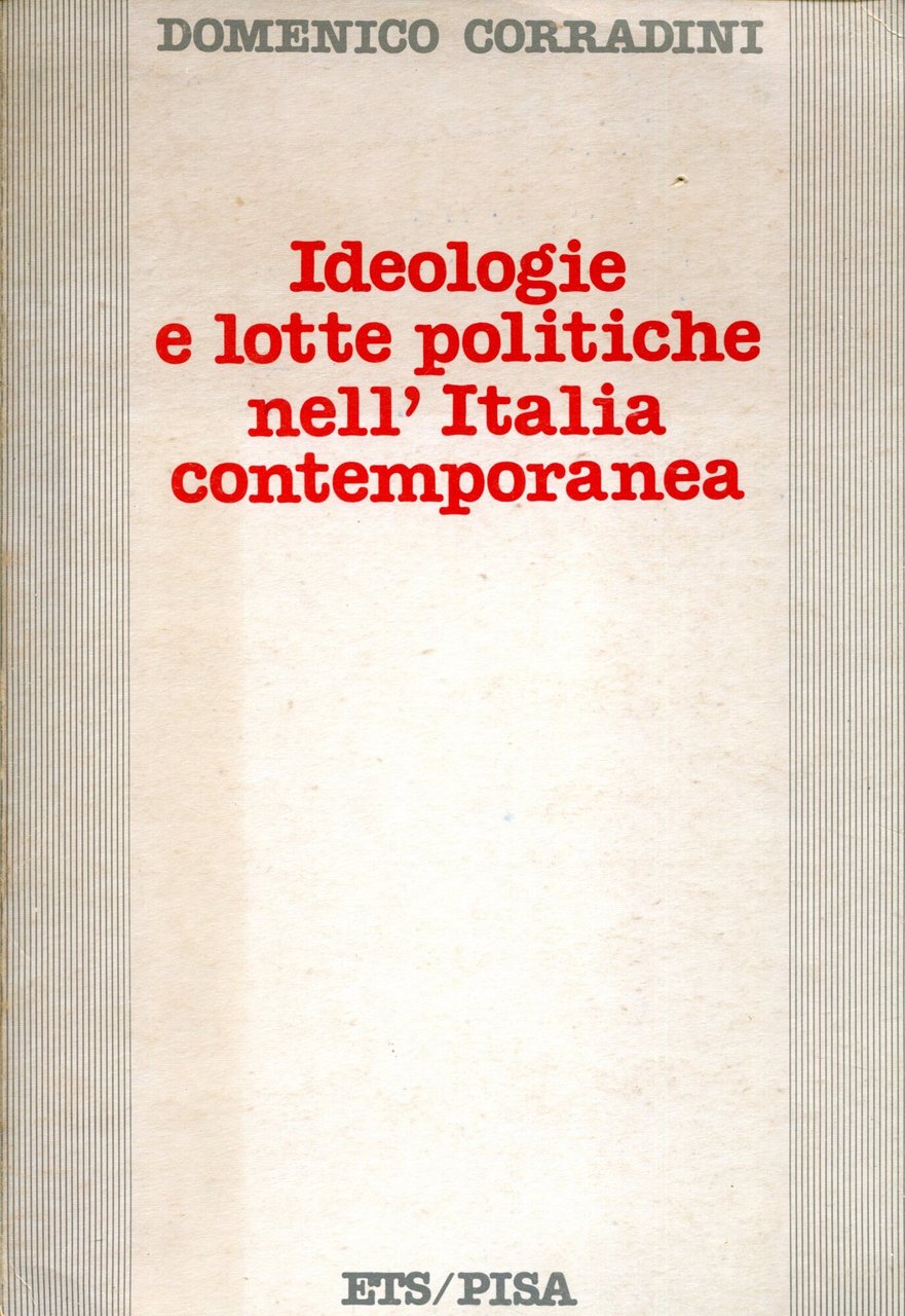 Ideologie e lotte politiche nell'Italia contemporanea | Immagine principale