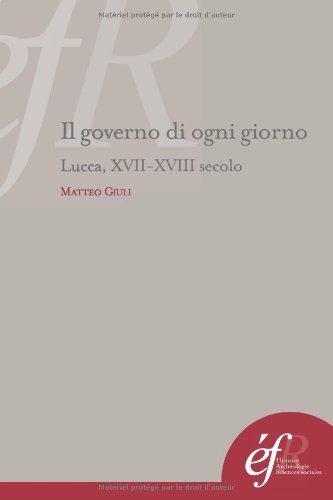 II governo di ogni giorno. L'amministrazione quotidiana in uno stato …