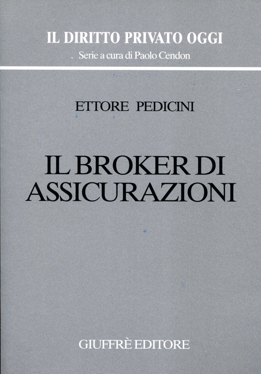 Il broker di assicurazioni