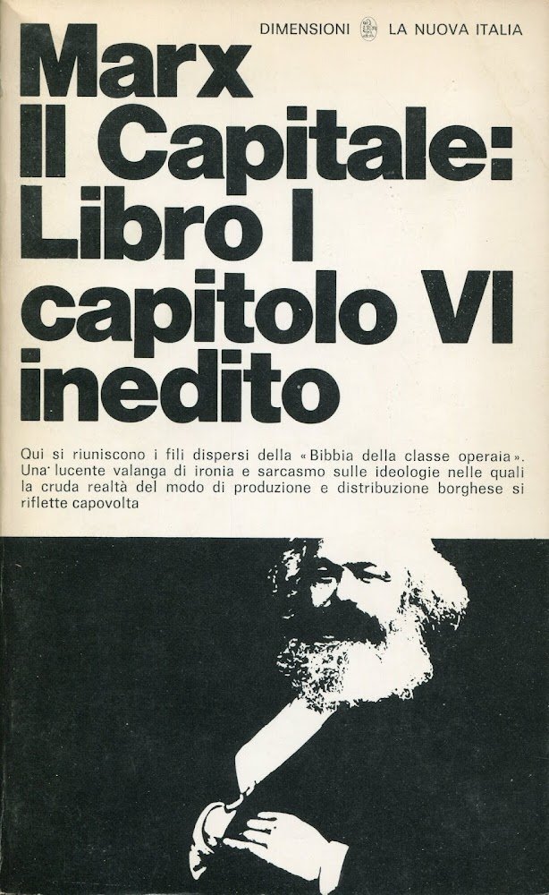 Il capitale. Libro 1., capitolo 6. inedito : risultati del … | Immagine principale