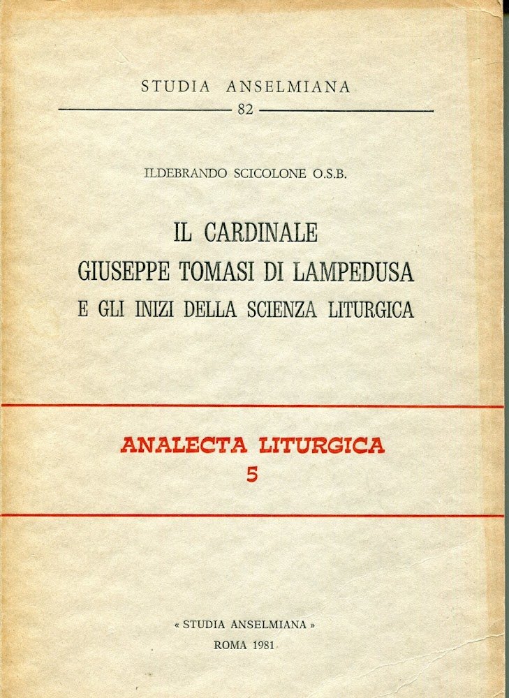 Il cardinale Giuseppe Tomasi di Lampedusa e gli inizi della …