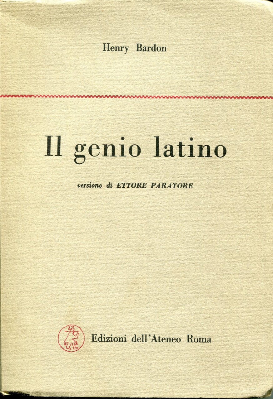 Il genio latino, versione di Ettore Paratore | Immagine principale