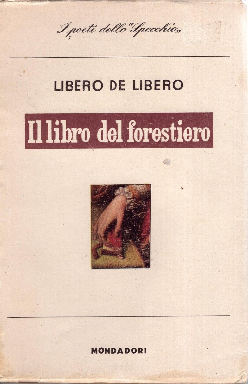 Il libro del forestiero poesie (Lo specchio)