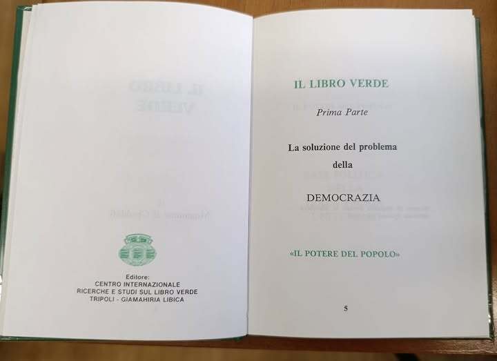 Il Libro Verde | Immagine Gallery 2