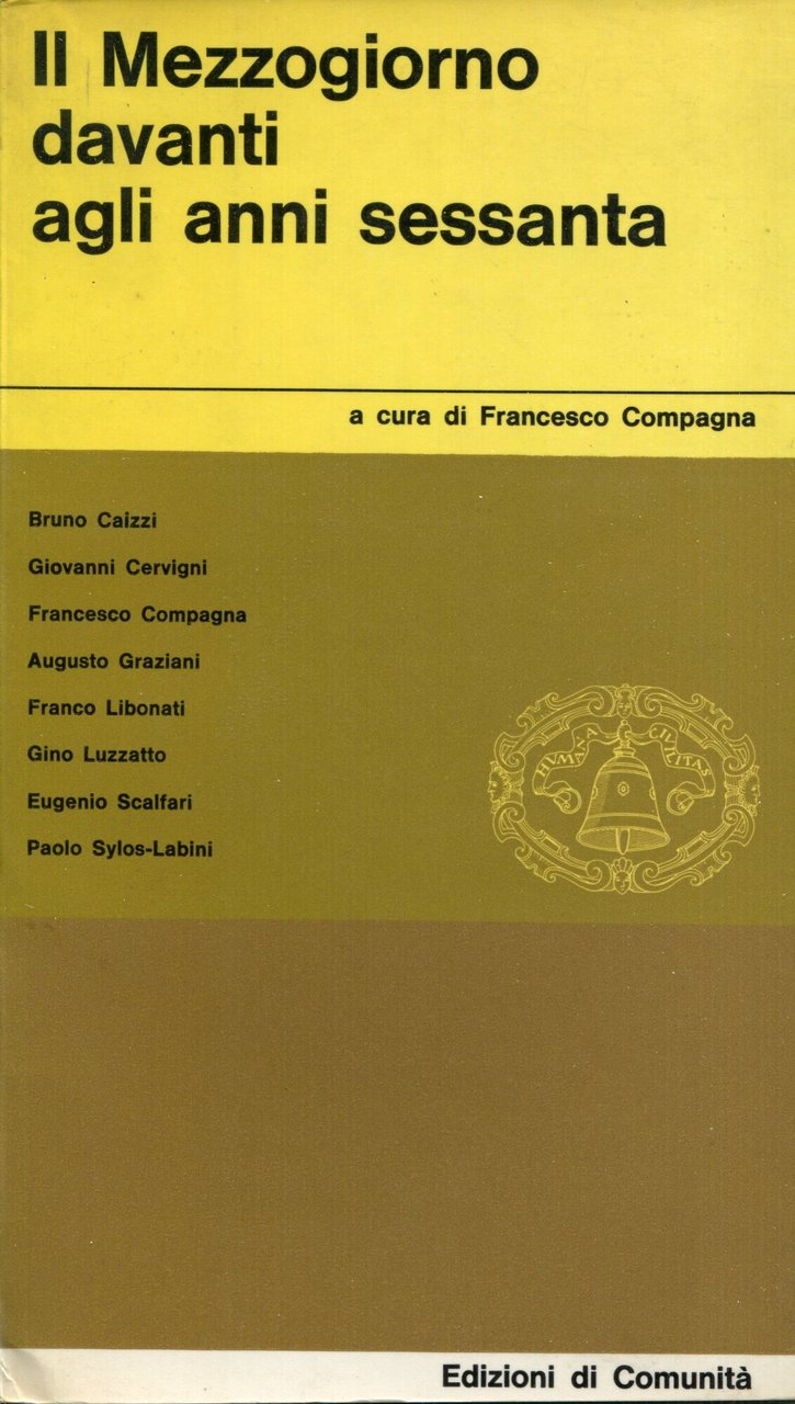 Il Mezzogiorno davanti agli anni sessanta
