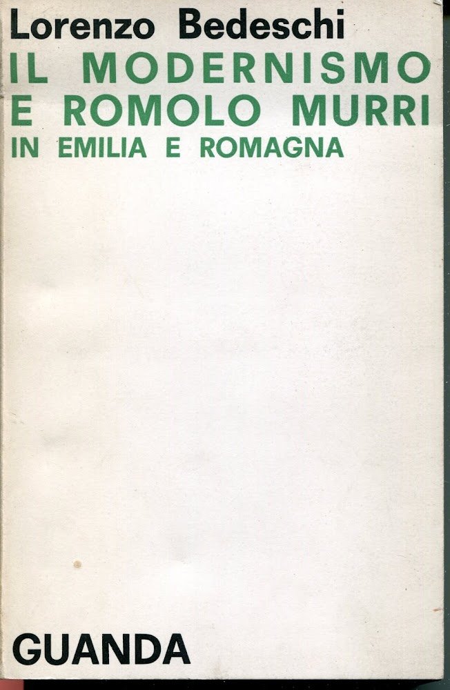 Il modernismo e Romolo Murri in Emilia e Romagna