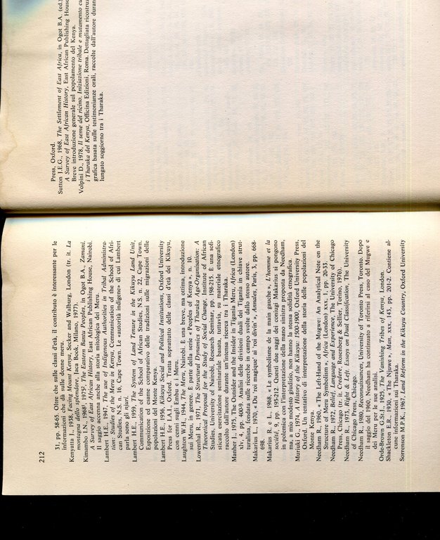 Il Mugwe, un profeta che scompare, studio di un dignitario …