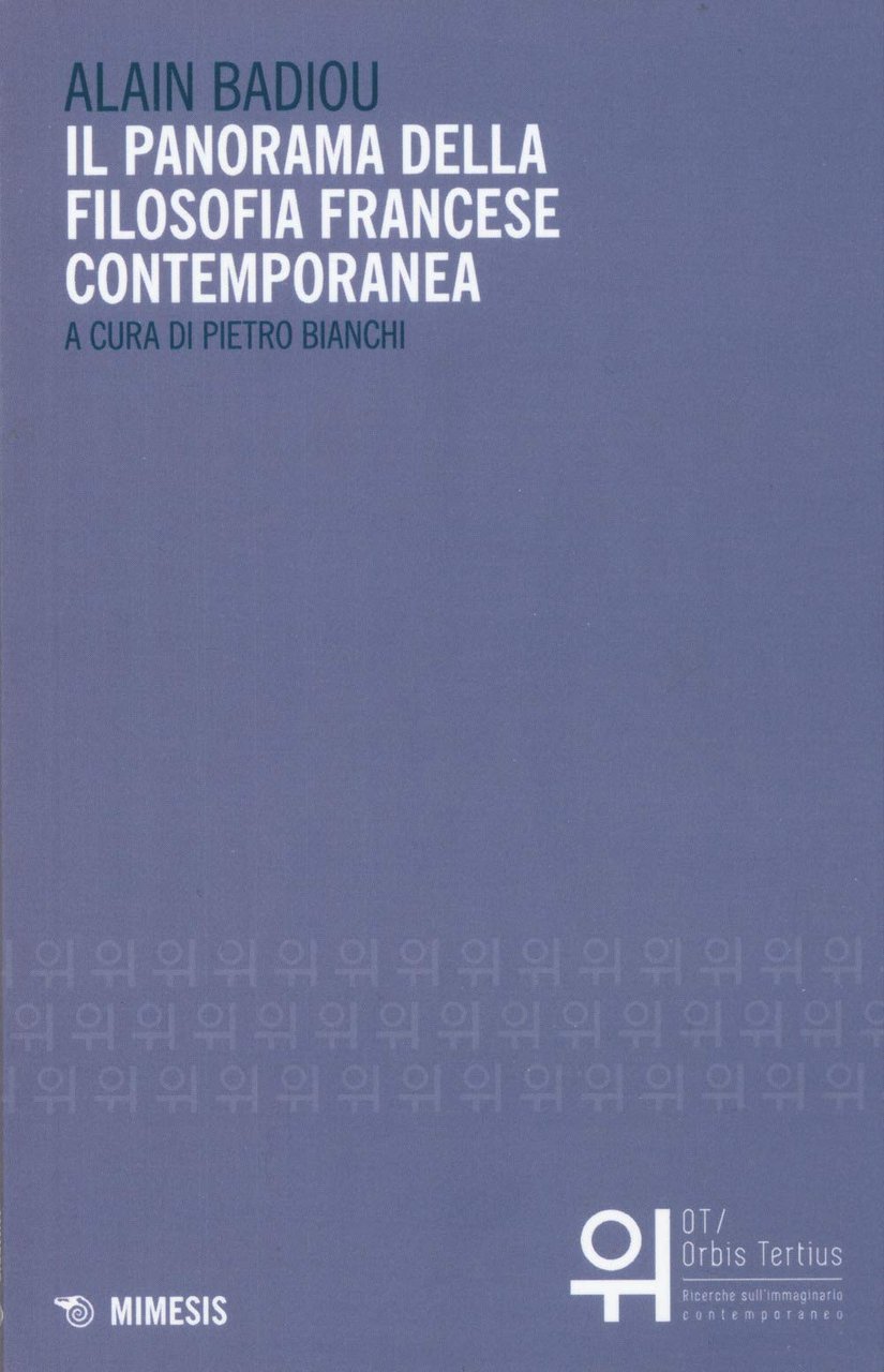 Il panorama della filosofia francese contemporanea | Immagine principale