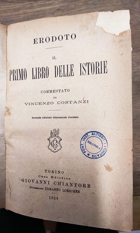 Il primo libro delle istorie e Il secondo libro delle … | Immagine Gallery 2