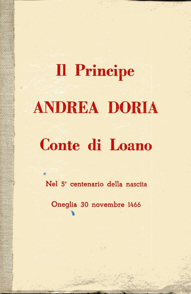 Il Principe Andrea Doria Conte di Loano - Nel 5^ … | Immagine principale