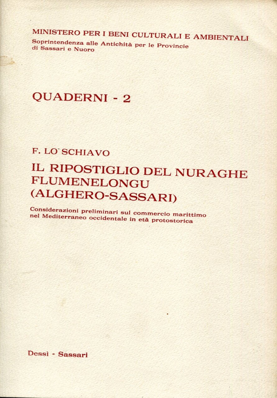 Il ripostiglio del nuraghe Flumenelongu (Alghero-Sassari) : considerazioni preliminari sul …