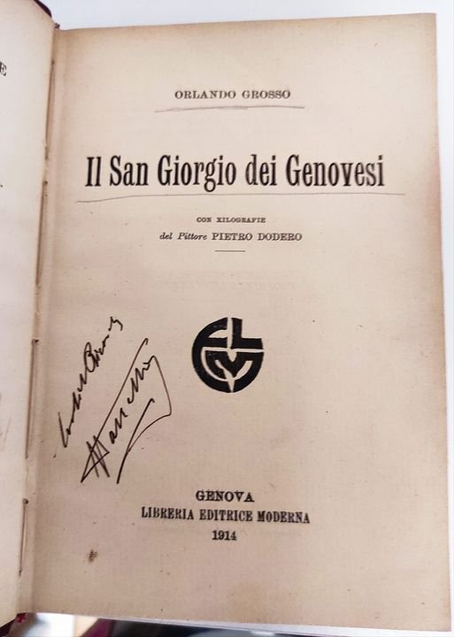 Il San Giorgio dei genovesi, con xilografie del pittore Pietro … | Immagine Gallery 2