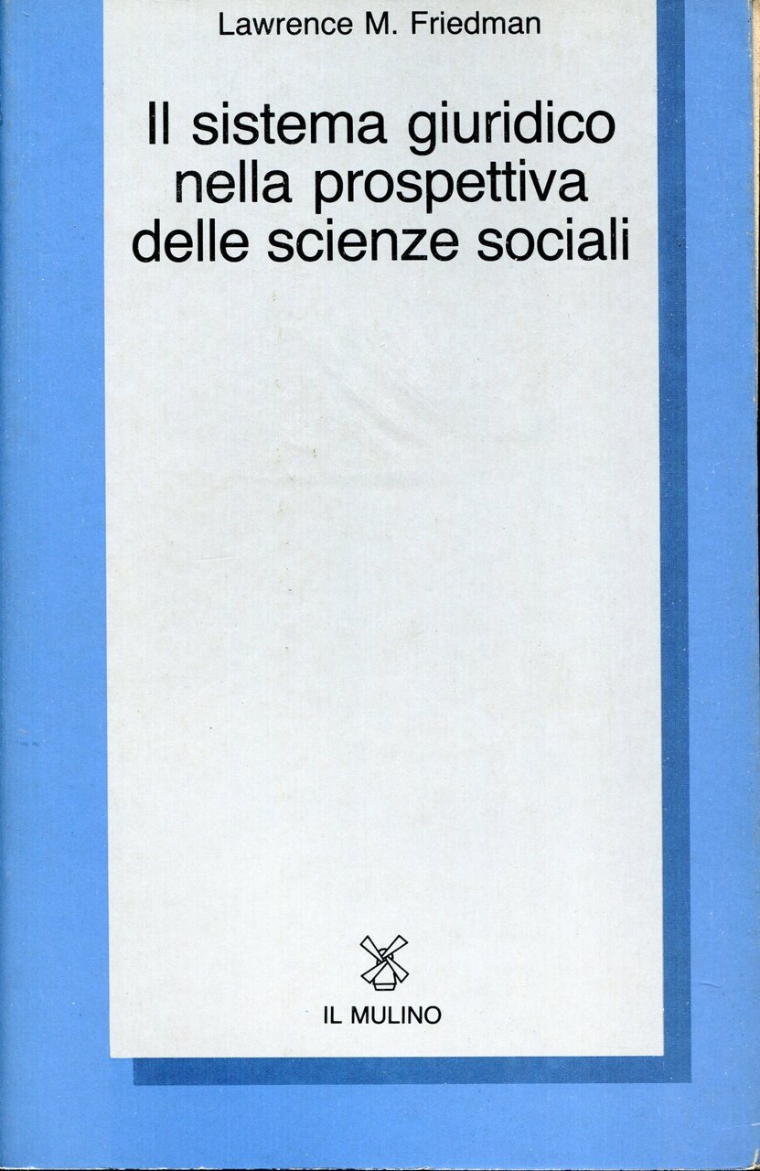 Il sistema giuridico nella prospettiva delle scienze sociali | Immagine principale