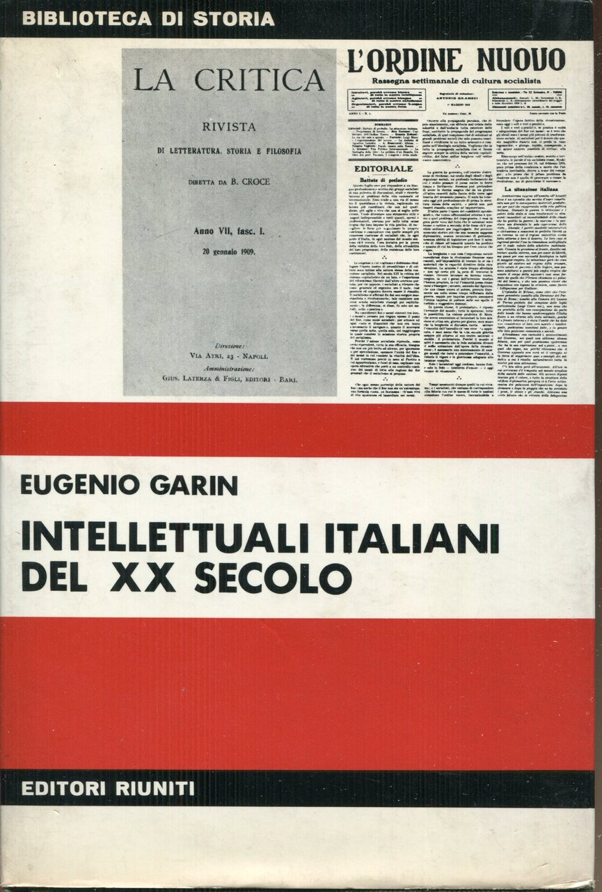 Intellettuali italiani del XX secolo