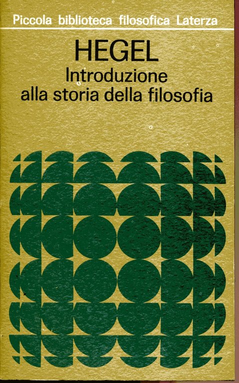 Introduzione alla storia della filosofia. Prefazione e conclusione di L. Pareyson.