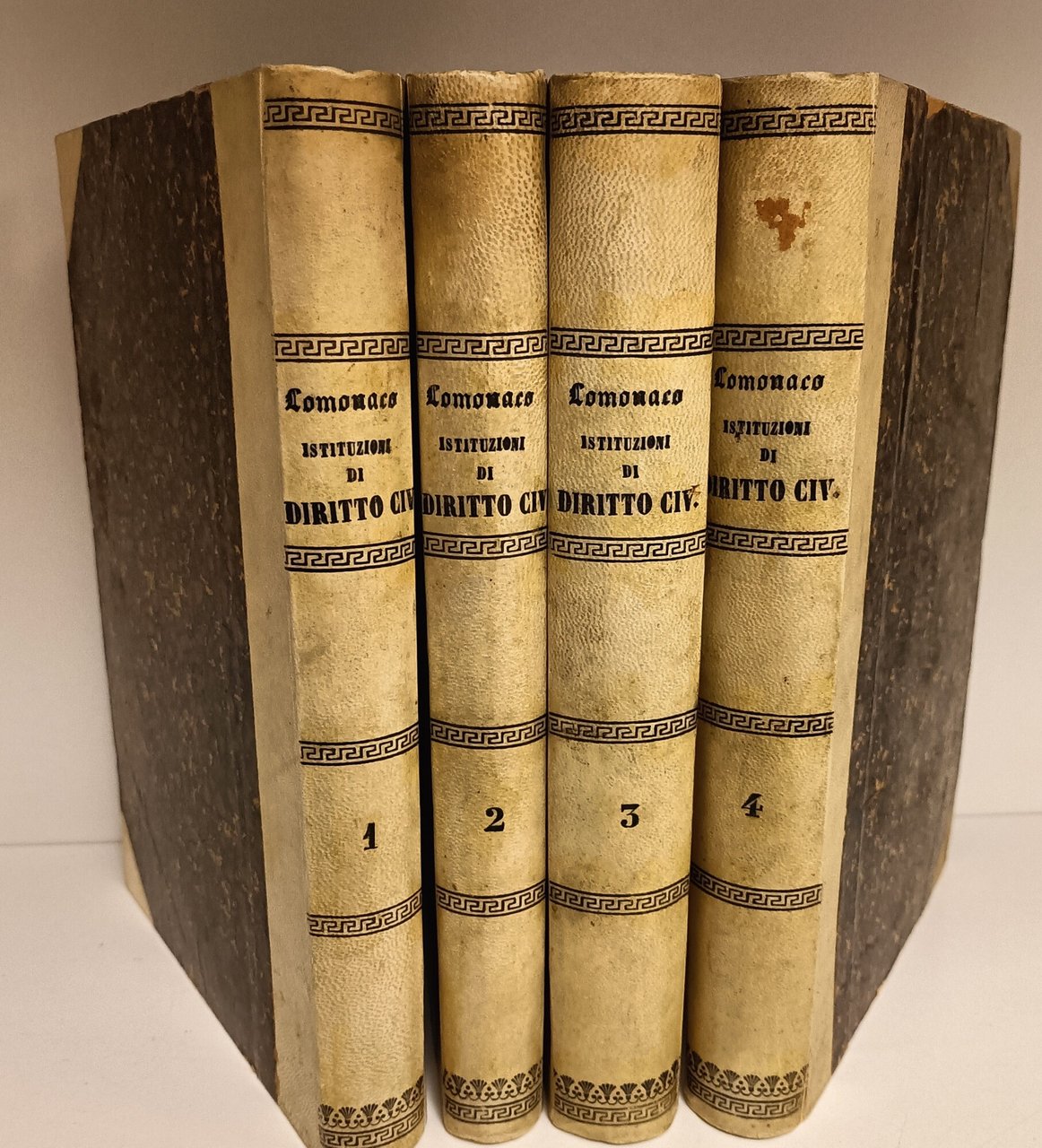 Istituzioni di diritto civile italiano. Volumi 1-4