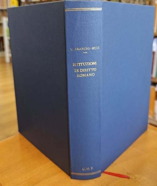 Istituzioni di diritto romano. 10. ed. riv | Immagine principale