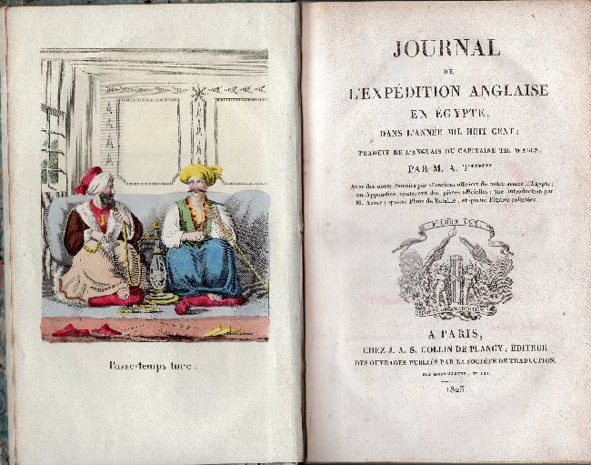 Journal de l'expédition anglaise en Égypte, dans l'année mil huit …