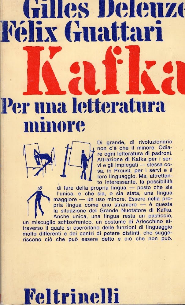 Kafka. Per una letteratura minore. | Immagine principale