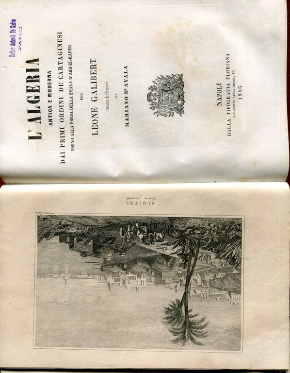 L'Algeria antica e moderna dai primi ordini de' Cartaginesi insino … | Immagine Gallery 2