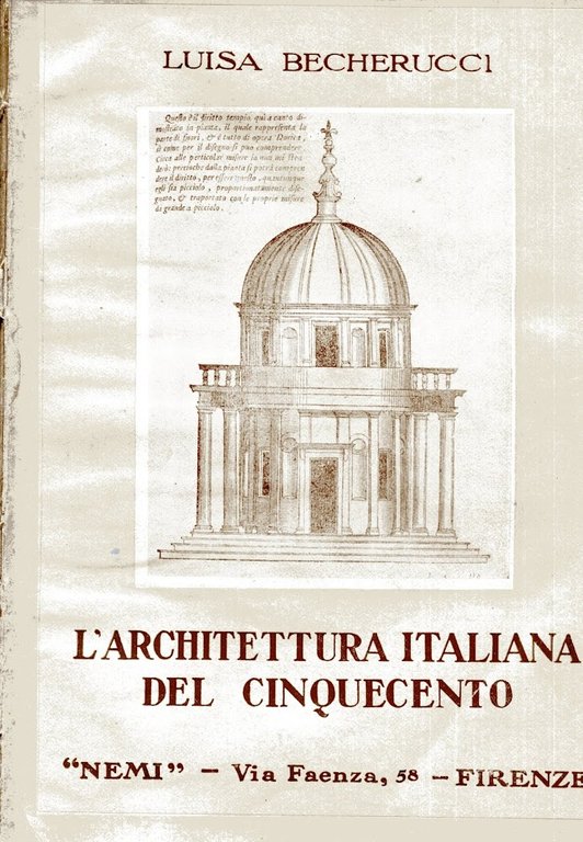 L'architettura italiana del cinquecento. Unito insieme a: Mary Pittaluga, La … | Immagine Gallery 2