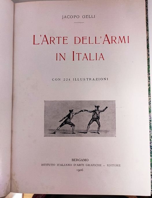 L'arte dell'armi in Italia : con 224 illustrazioni