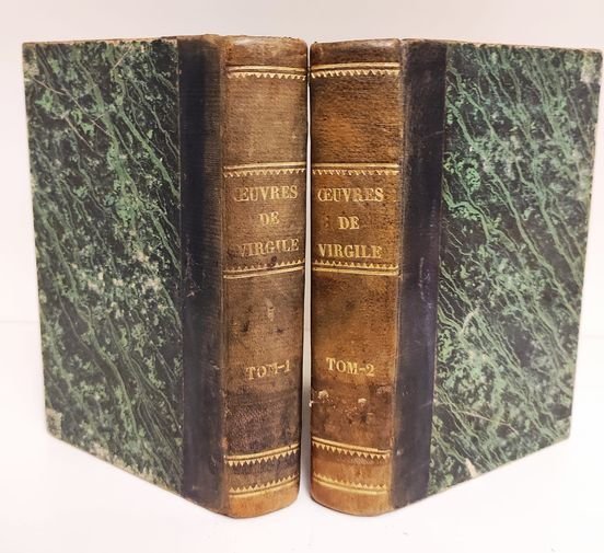 L'Eneide de Virgile. Traduction de M. De Pongerville … Les bucoliques et les georgiques, traductions de M. Ferdinand Collet. Tome Premier e Second