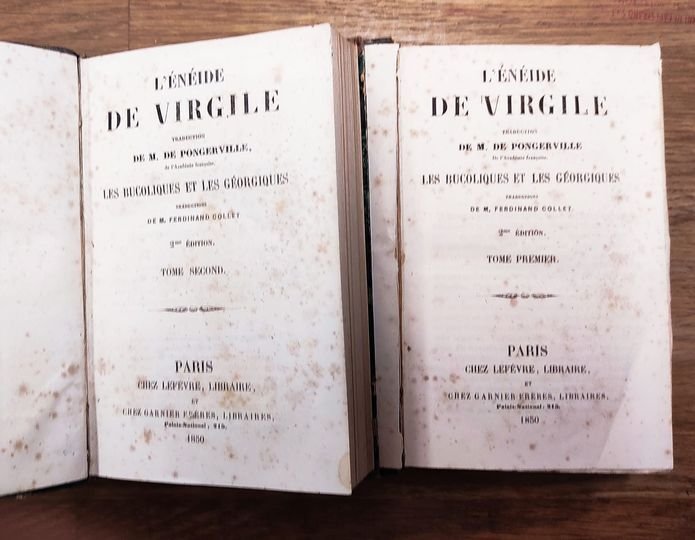 L'Eneide de Virgile. Traduction de M. De Pongerville … Les …