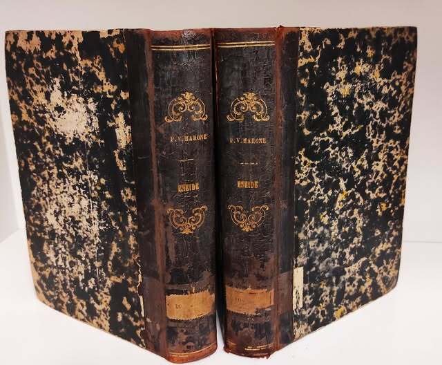 L'Eneide di P. Virgilio Marone recata in altrettanti versi italiani da Giuseppe Solari D.S.P. ... munita dall'autore di note giustificanti il senso e la lezione. Tomo 1. -2.
