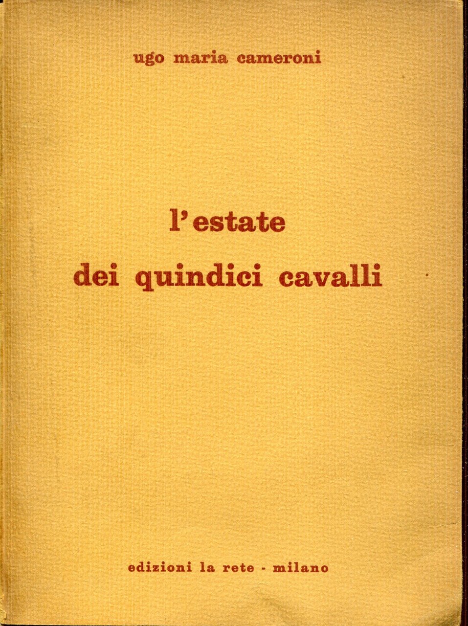 L'estate dei quindici cavalli | Immagine principale