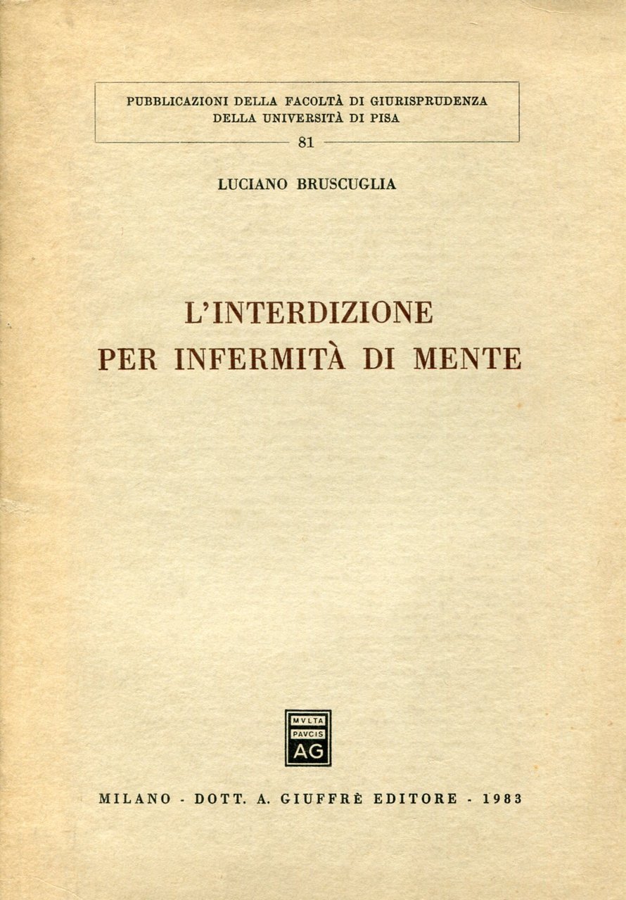 L'interdizione per infermità di mente | Immagine principale
