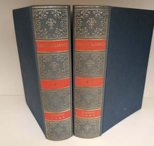 L'istituzione oratoria di Marco Fabio Quintiliano. 2 volumi | Immagine principale