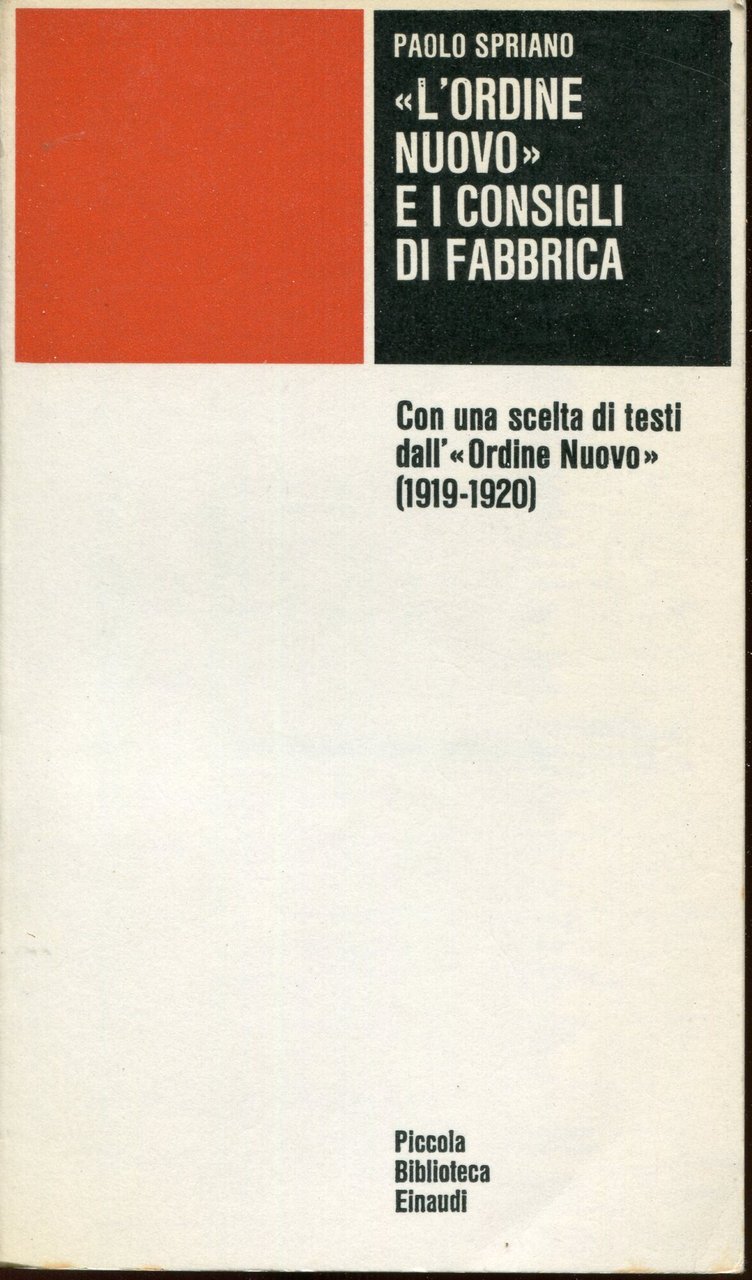 L'Ordine Nuovo e i consigli di fabbrica | Immagine principale
