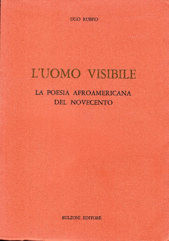 L'uomo visibile la poesia afroamericana del Novecento