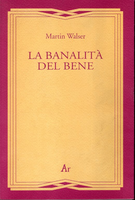 La banalità del Bene. Come nasce una predica critica