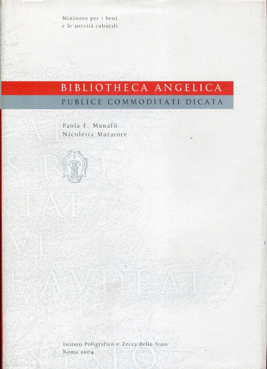 La Biblioteca Angelica. | Immagine principale
