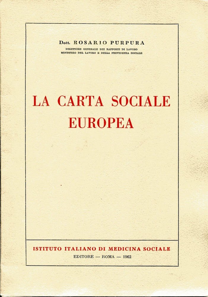 La Carta Sociale Europea | Immagine principale