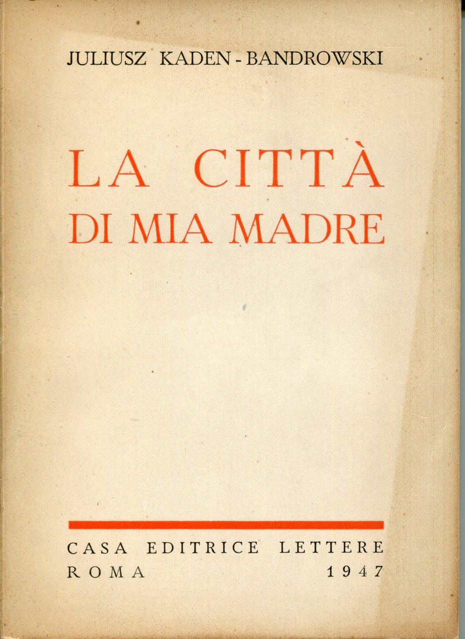 La città di mia madre