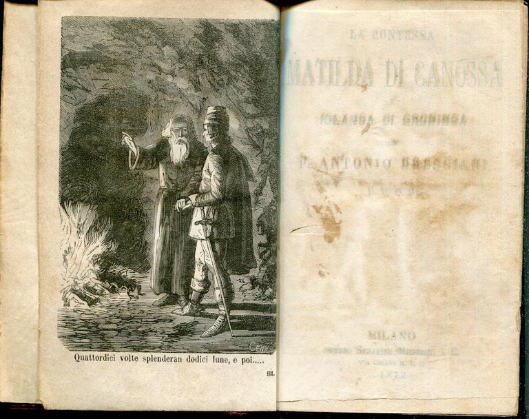 La contessa Matilde di Canossa e Iolanda di Groninga. Edizione …