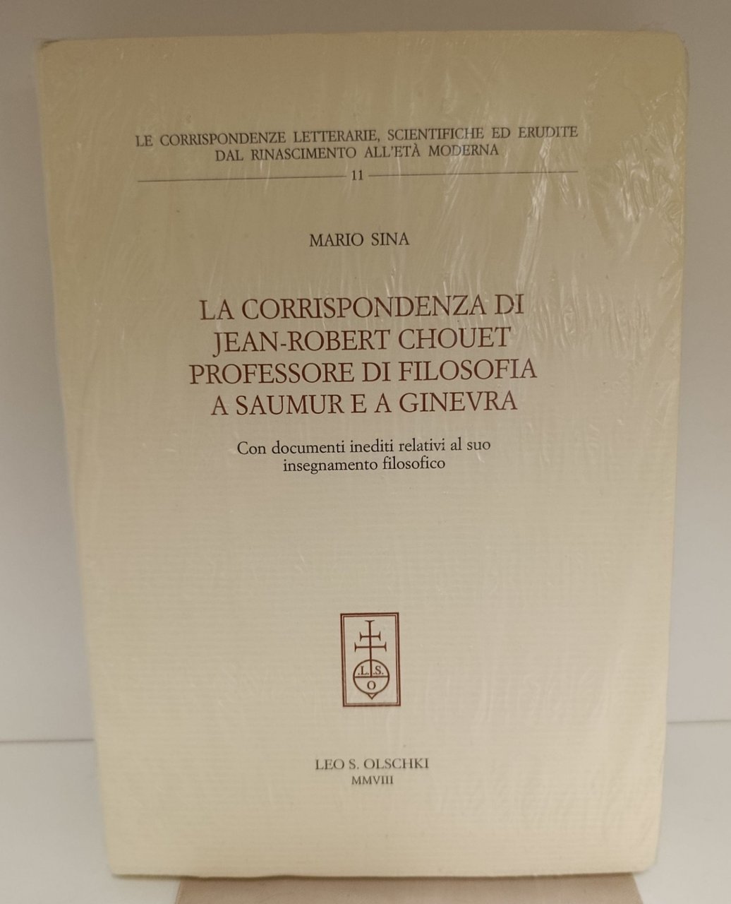 La corrispondenza di Jean-Robert Chouet professore di filosofia a Saumur … | Immagine principale