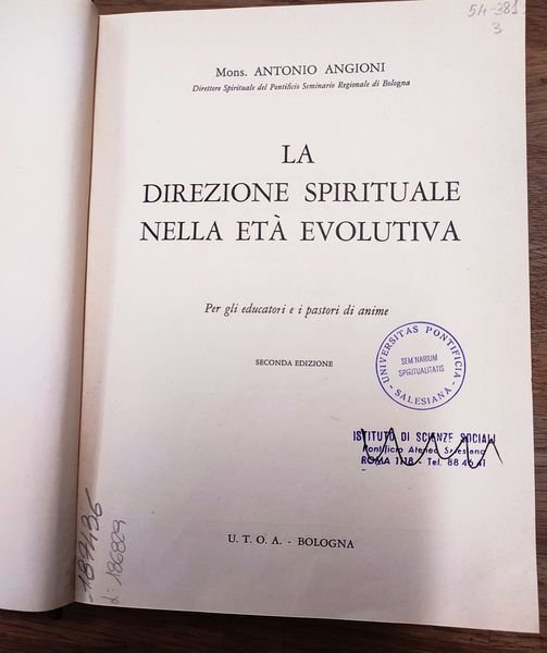 La direzione spirituale nell'età evolutiva : per gli educatori e … | Immagine Gallery 2