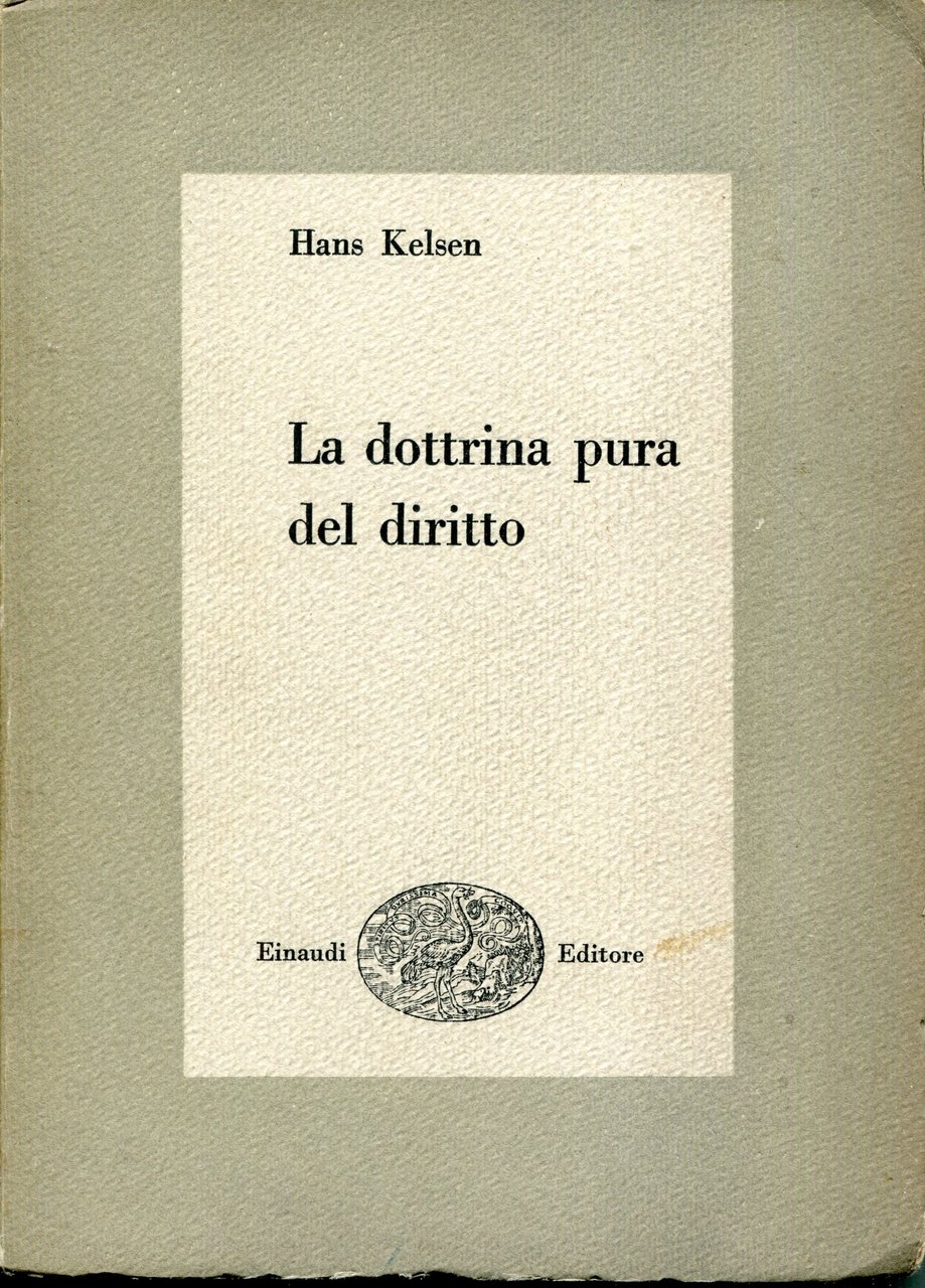 La dottrina pura del diritto