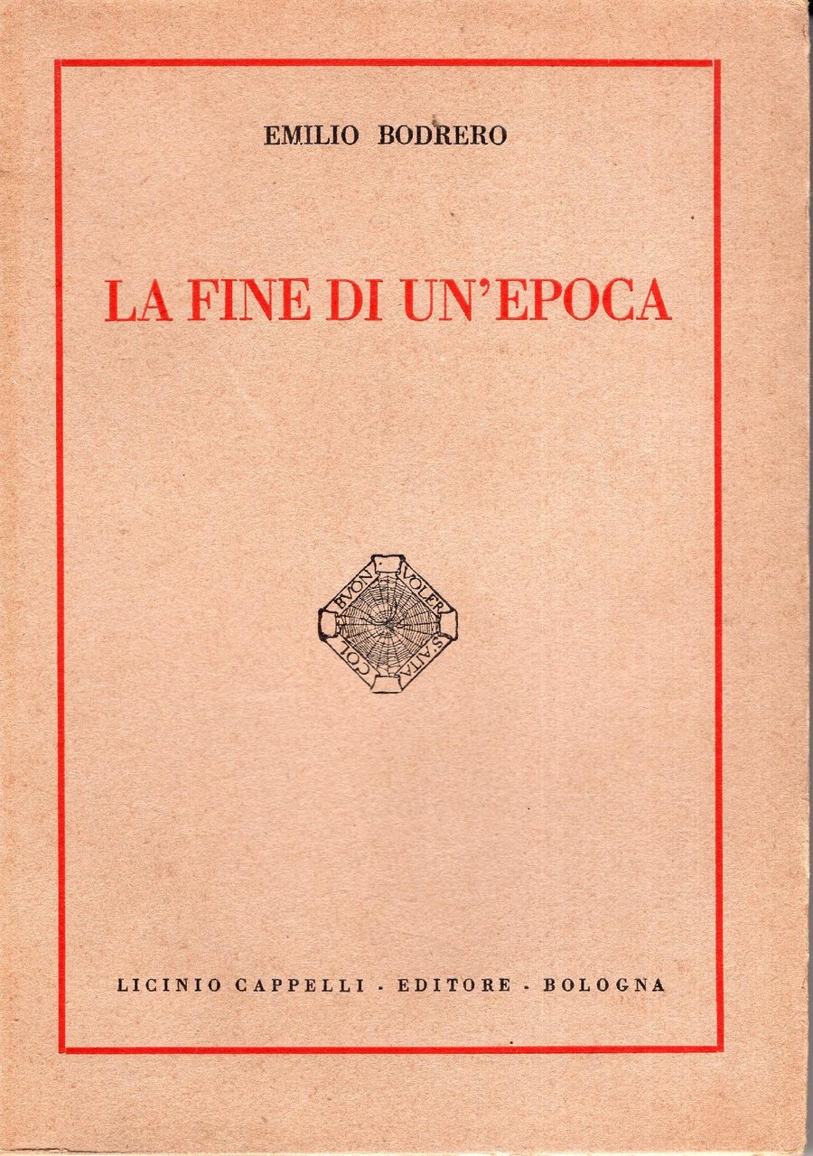 La fine di un'epoca