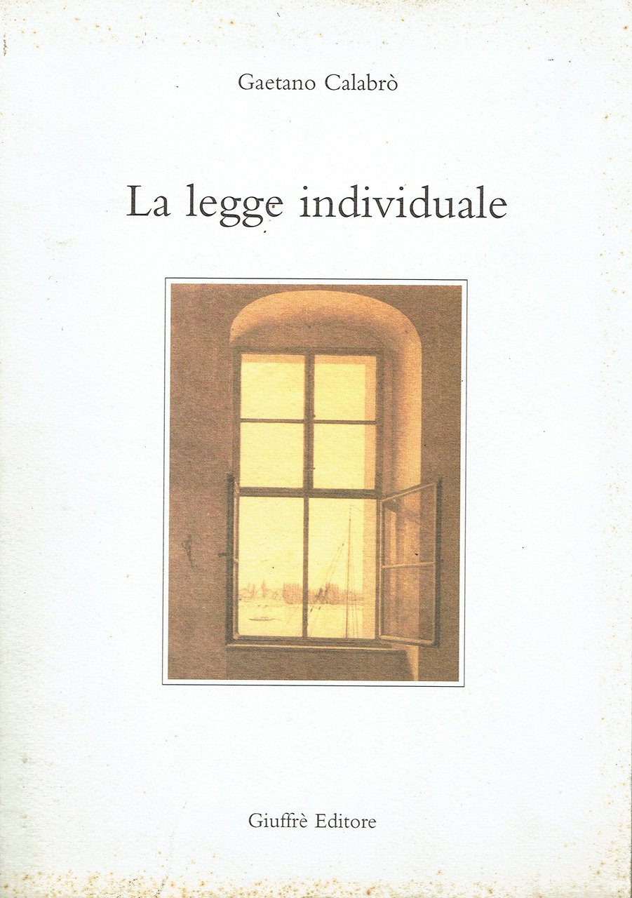 La legge individuale