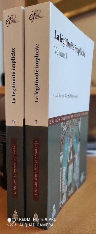 La légitimité implicite : 2 volumes