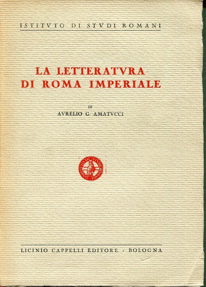 La letteratura di Roma imperiale