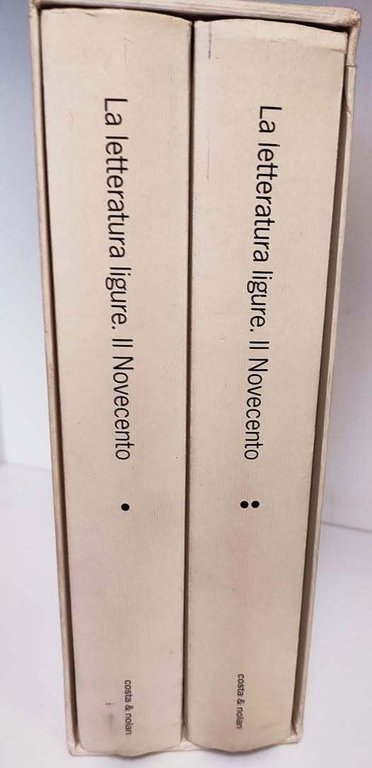 La letteratura ligure. Il Novecento | Immagine Gallery 2