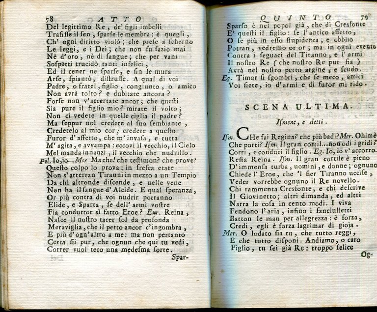 La Merope tragedia del signor marchese Scipione Maffei giusta la …