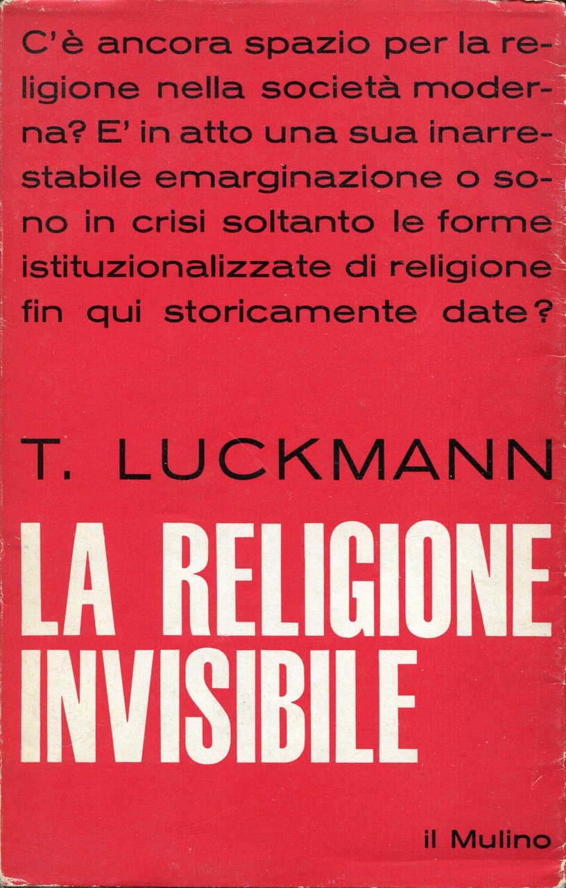 La religione invisibile | Immagine principale